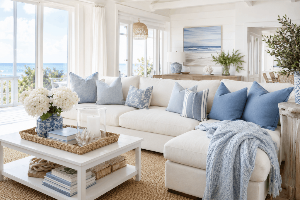 Die typischen Hamptons Farben