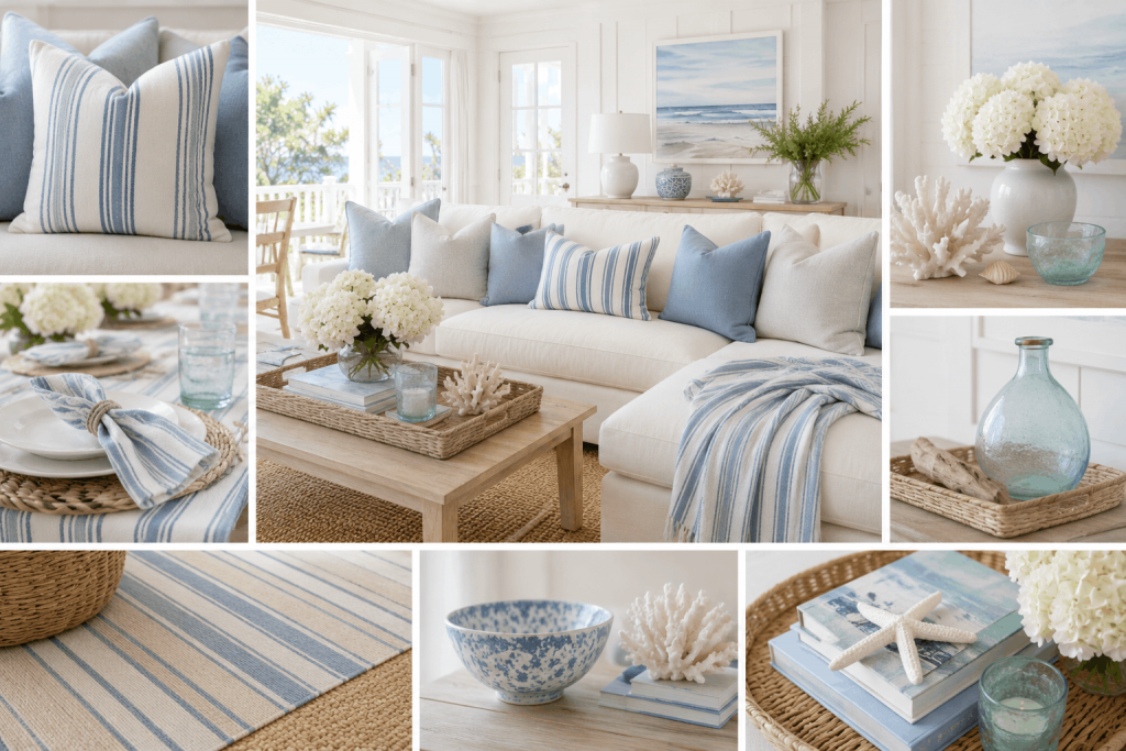Die typischen Hamptons Farben