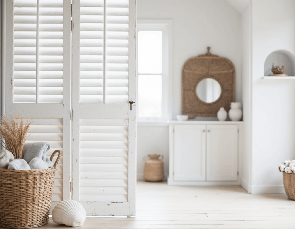 Shutters im Badezimmer