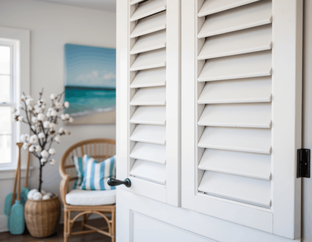 Shutters detail aufnahme