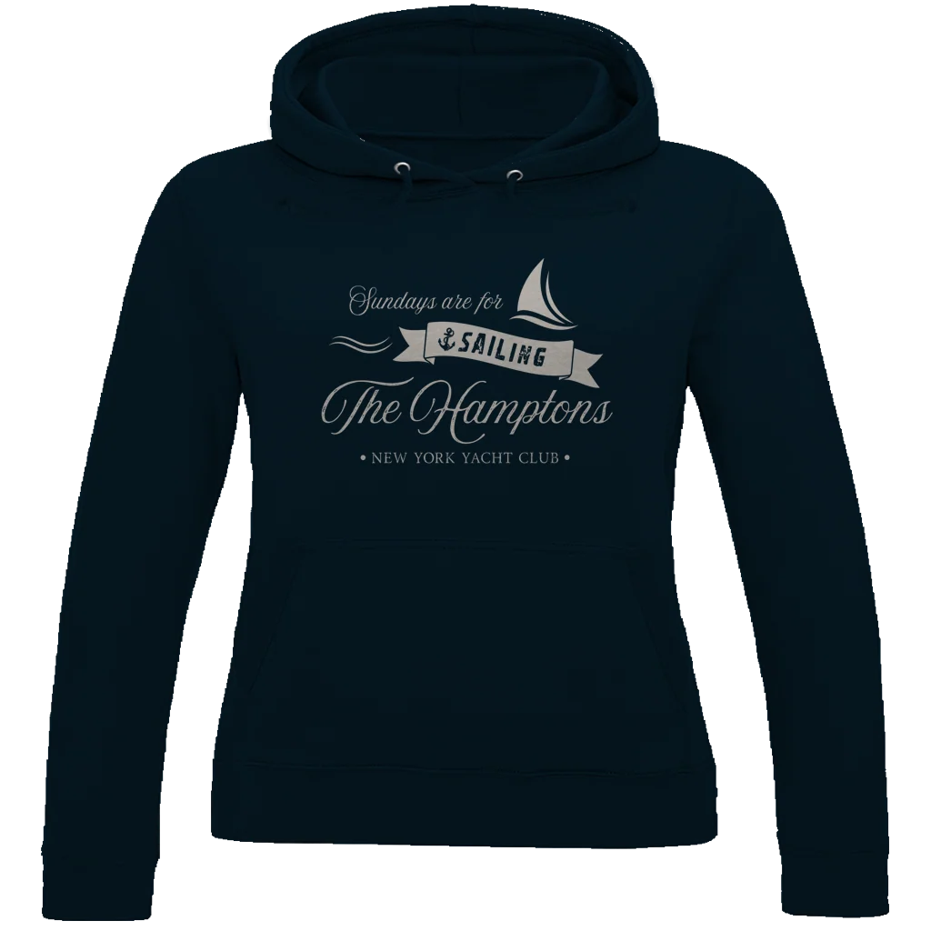 Damen Hoodie "Sundays are for Sailing"