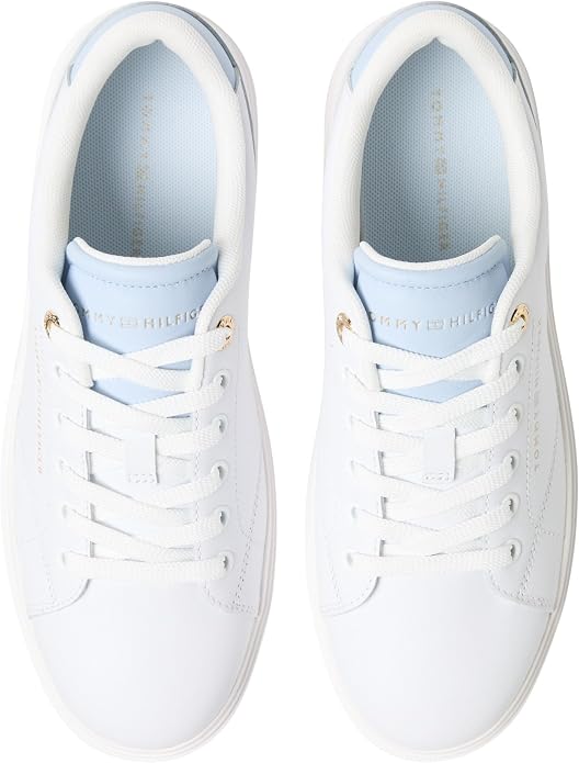 Tommy Hilfiger Damen Th Feminine Cupsole Leather Fw0fw09105Low Top