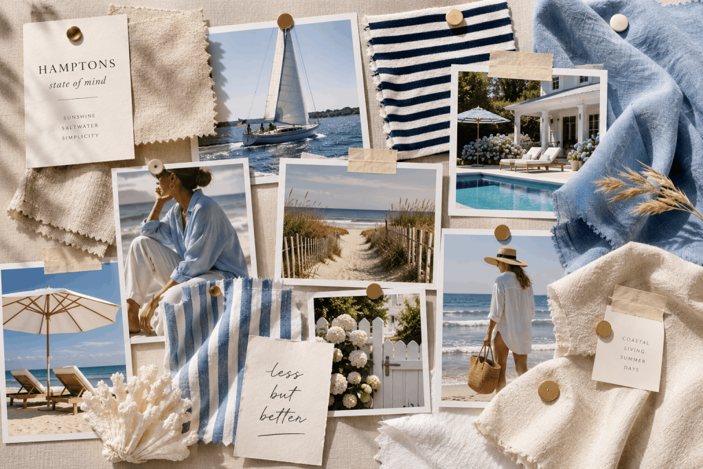 Farben für Hamptons Fashion