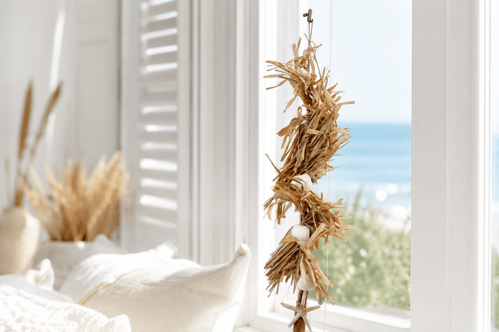 Muscheldeko fürs Fenster