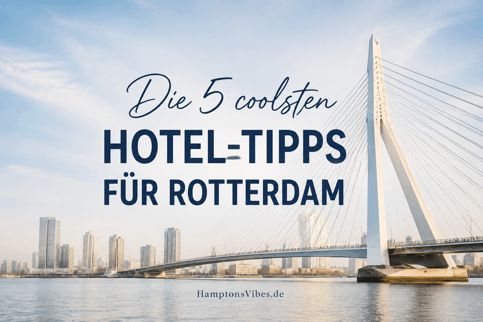 Die 5 coolsten Hotel-Tipps für Rotterdam