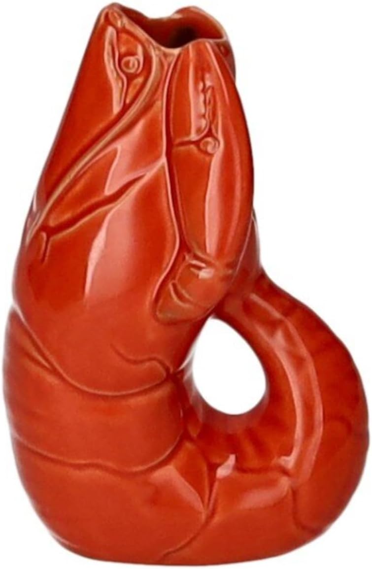 Giftcompany Madame Crevette Hummer Vase XS orangerot 14cm