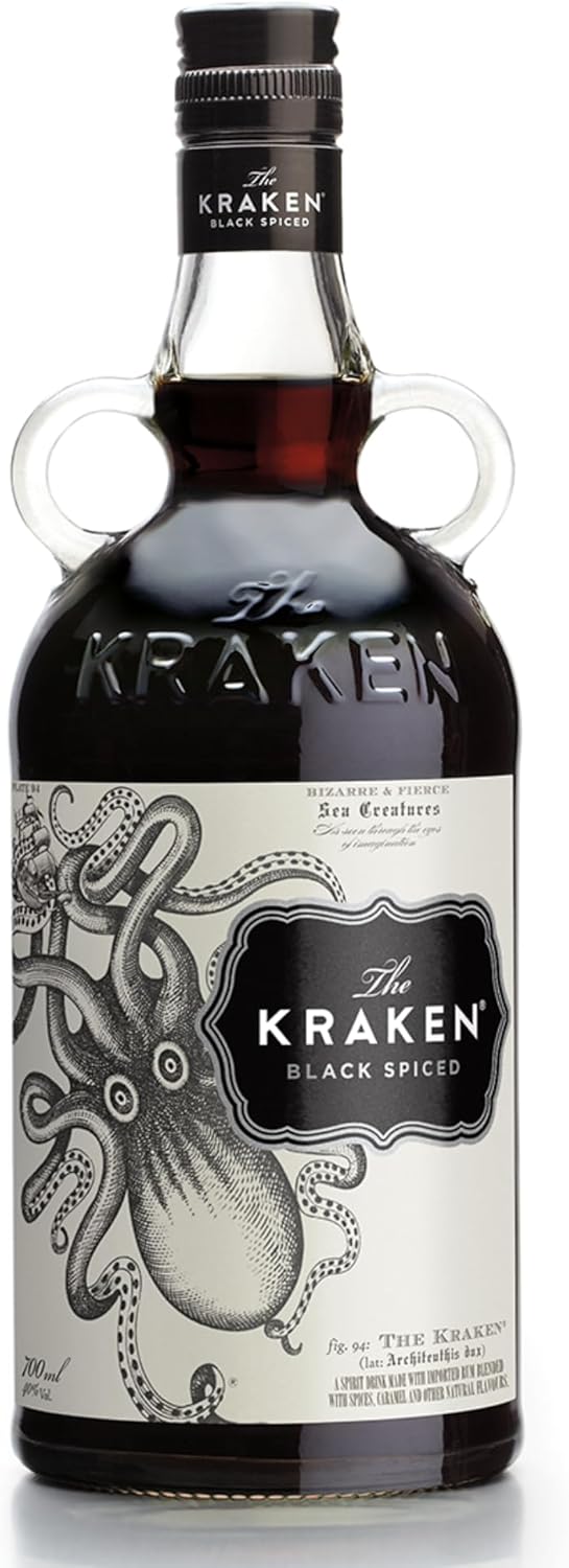 The Kraken Black Spiced | Spiced Rum | 0,7 l | 40% vol.