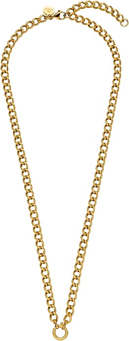 Purelei Structure Kette Damen Gliederkette mit Ring