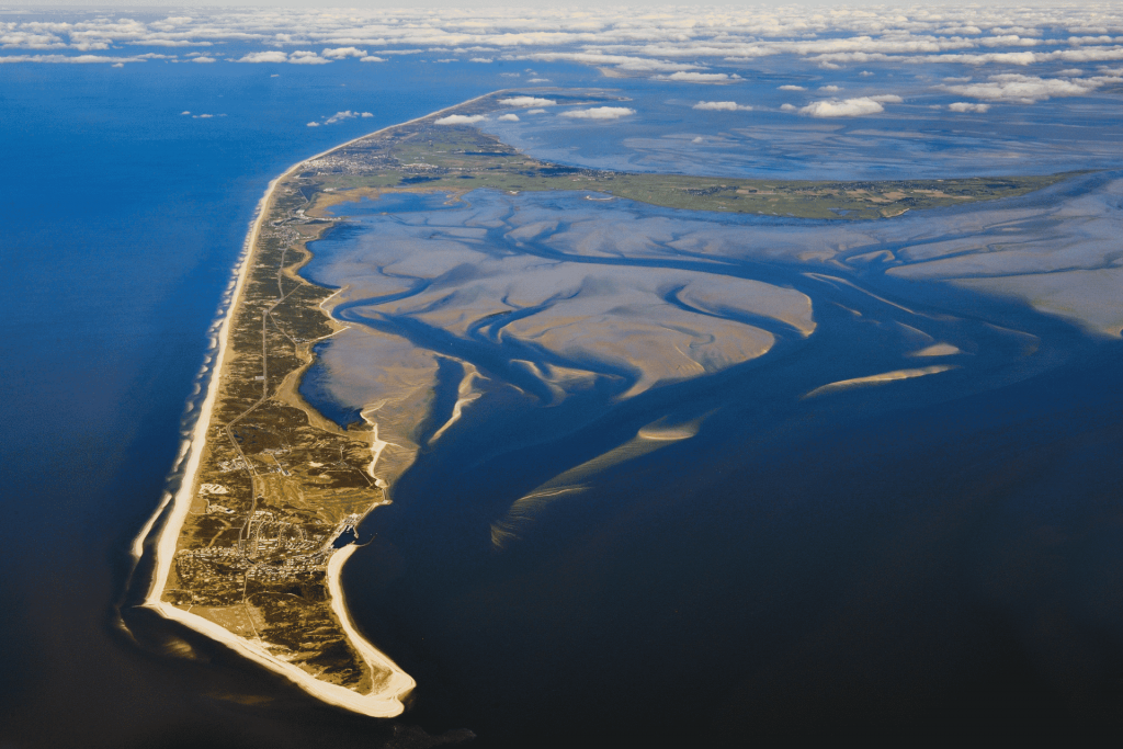 Luftaufnahme von Sylt