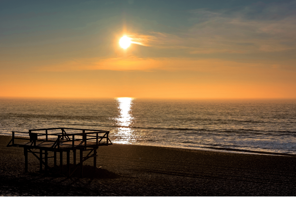 Sonnenuntergang auf Sylt