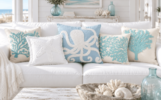 Beach House Kissen