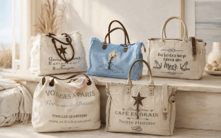Canvas Taschen im Retro Look