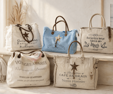 Canvas Taschen im Retro Look