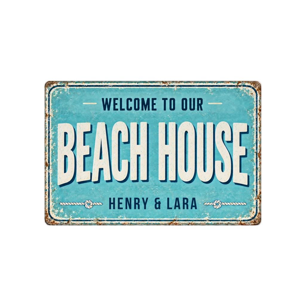 Beach House Schild